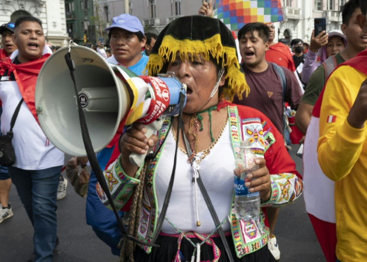 Indigenous protesters are angry that 'one of their own' in former president Pedro Castillo has been forced from power