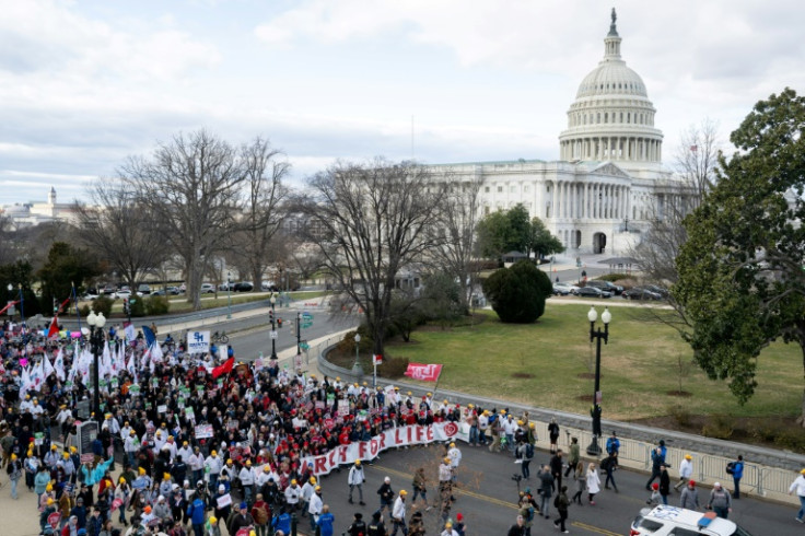 The "March for Life" has been pounding the pavement along the streets of Washington for half a century