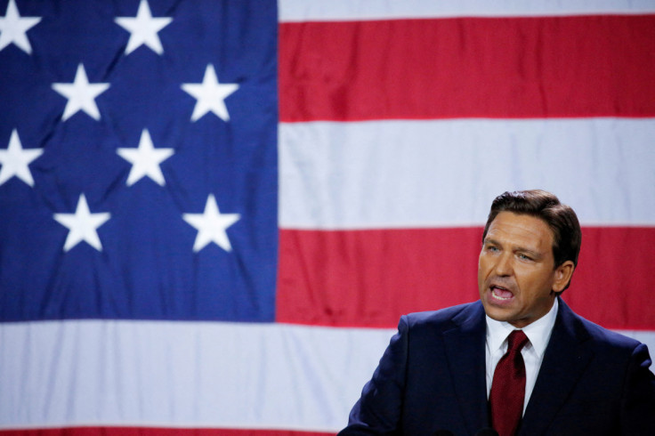 Republican Governor DeSantis holds 2022 U.S. midterm elections night party in Tampa, Florida