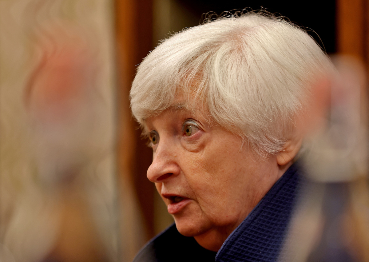 U.S. Treasury's Yellen Says IRS Needs To Be 'Completely Redone'