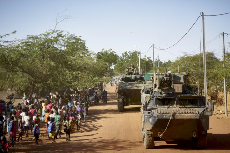 The French army on patrol in northern Burkina Faso back in November 2019