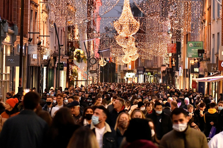 Christmas shopping in Dublin