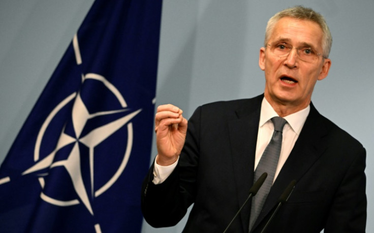 NATO chief Jens Stoltenberg said he expected a decision on Leopard tanks 'soon'