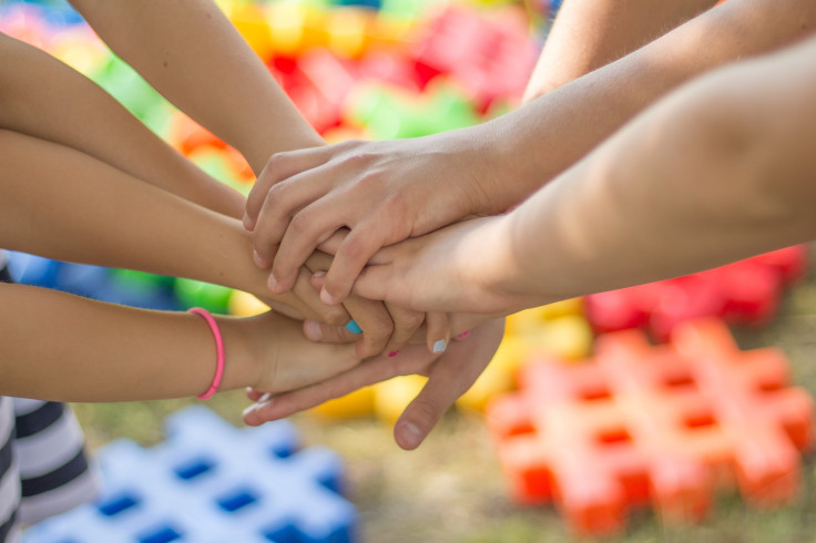 hands friendship friends children