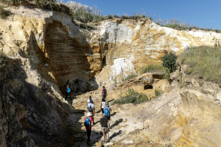 Ochre cliffs: The legacy of a century of plundering the earth for gold