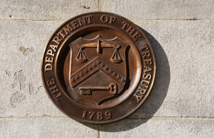 The U.S Treasury building in Washington.