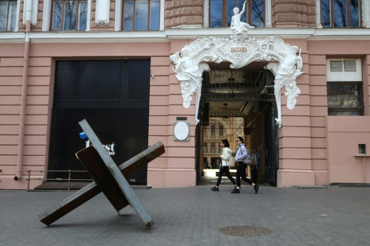 Since the Russian invasion, Ukrainians have rushed to try to protect its monuments and buildings with sandbags and barricades