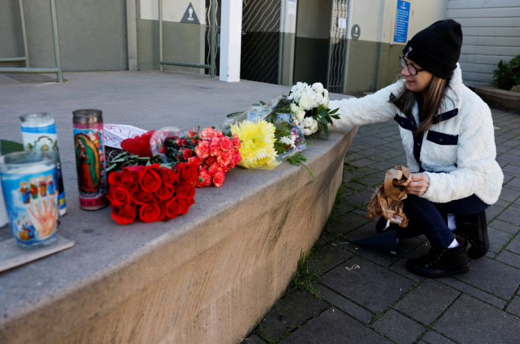 Memorial for shooting victims in Half Moon Bay