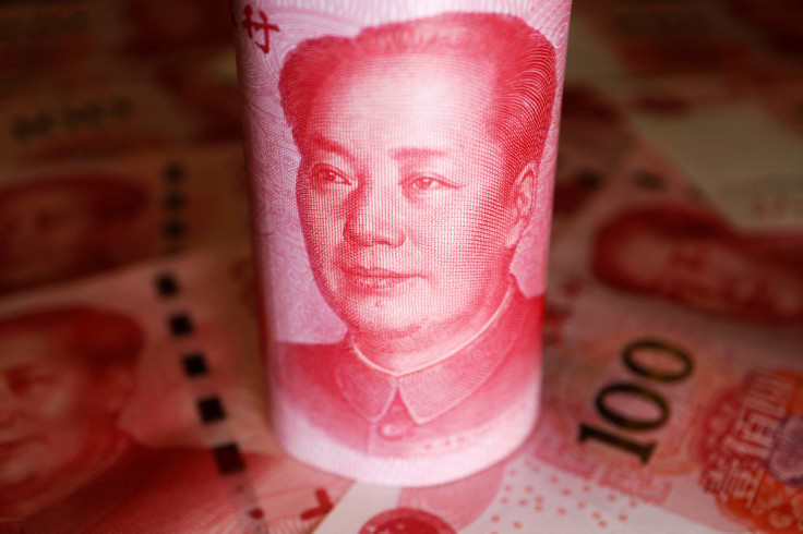Illustration picture of Chinese Yuan banknotes