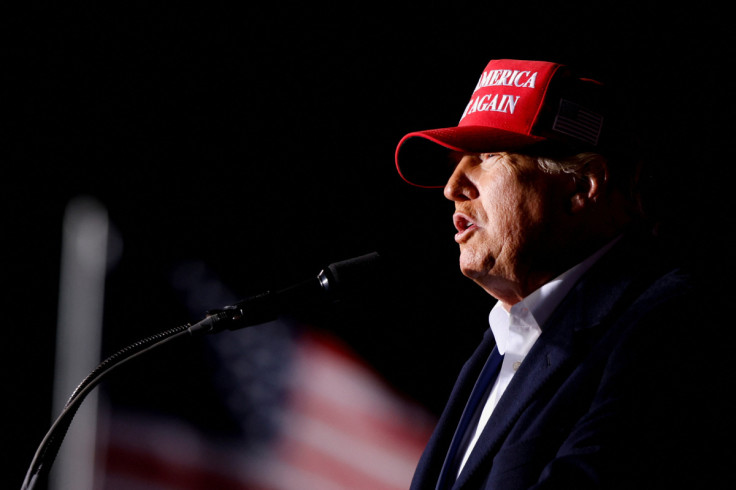 Former U.S. President Trump holds rally in Florence, South Carolina