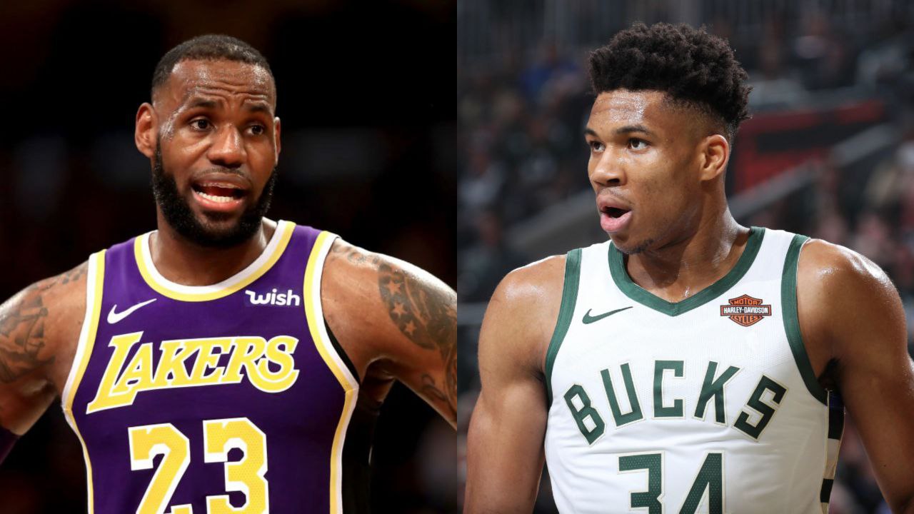 Lebron James Giannis Antetokounmpo 