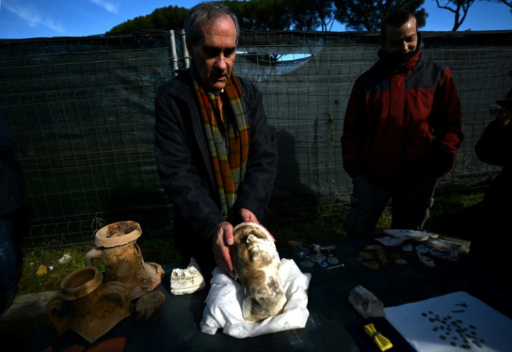 The search for the start of the Appian Way has so far uncovered relics from different periods.