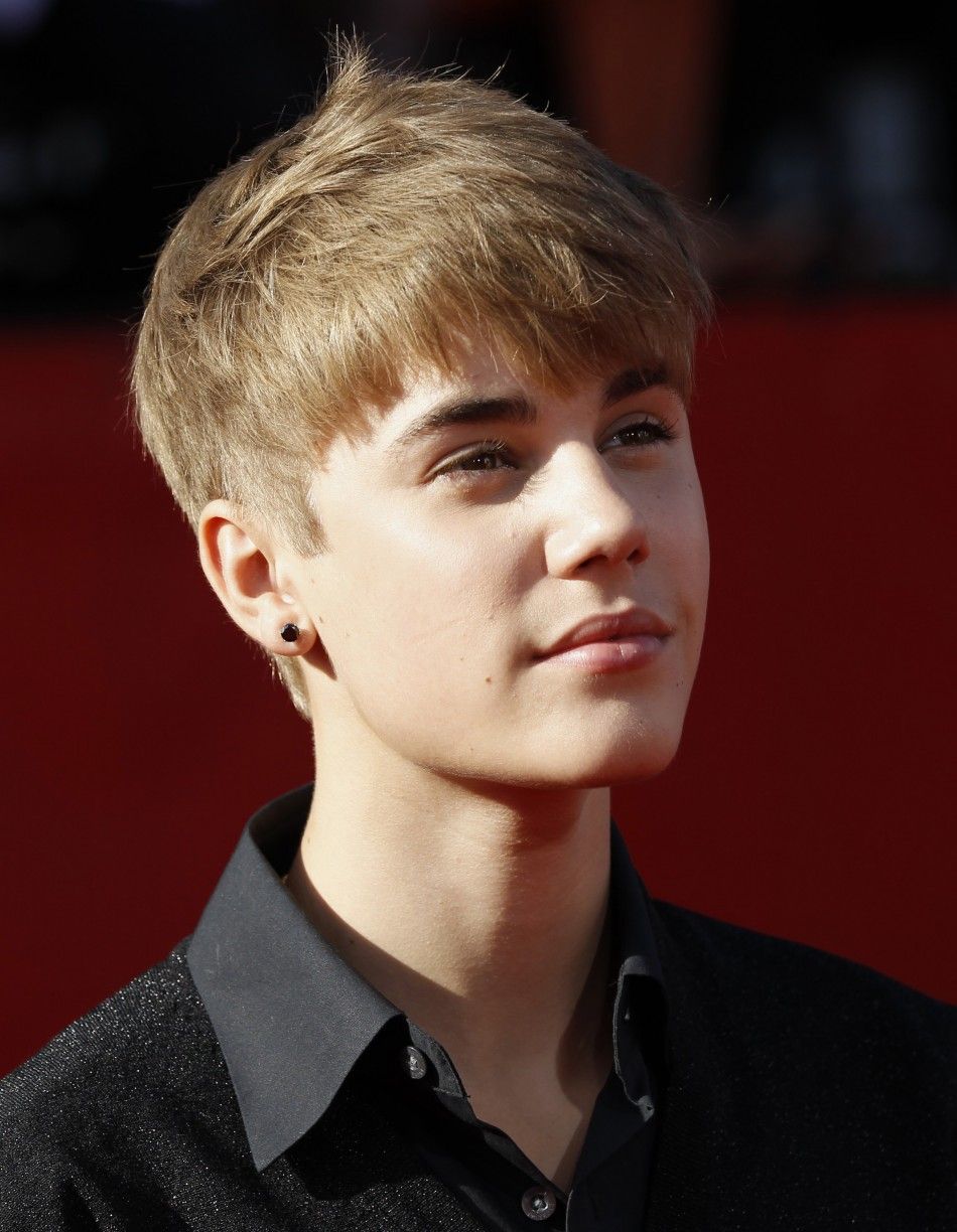 Singer Justin Bieber