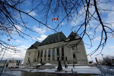 The Supreme Court building is pictured in Ottawa