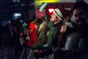 Bundled-up fans enjoy the electronic music at Montreal's Igloofest 2023