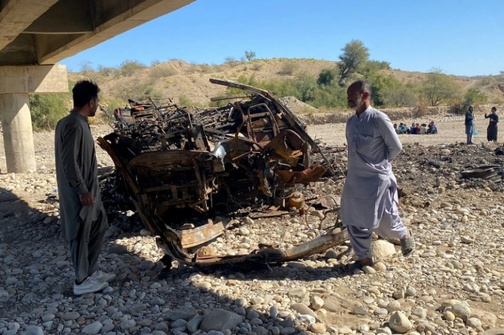 At least 51 people were killed in two separate transport accidents in western Pakistan on Sunday, when a bus plunged off a bridge and a boat carrying a class of children capsized