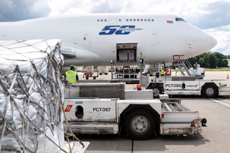Humanitarian Help of Switzerland supplies bound for Venezuela