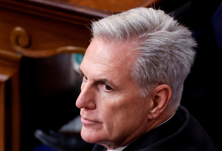 U.S. representatives gather for a third day to try to elect a new Speaker of the House at the U.S. Capitol in Washington