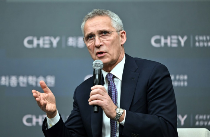 NATO Secretary General Jens Stoltenberg asks South Korea to 'step up' military support for Ukraine