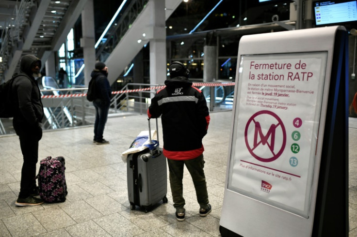 The Paris metro is again expected to be hard hit by the strikes