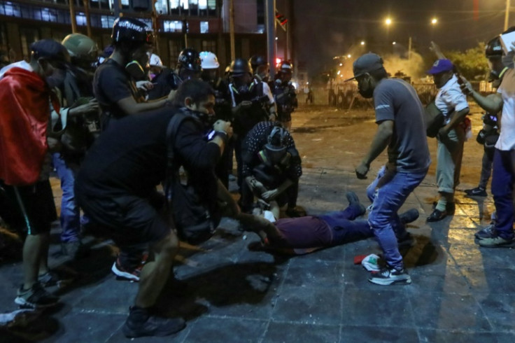 Violent clashes in Lima between protesters and riot police on January 28, 2023 led to at least one death