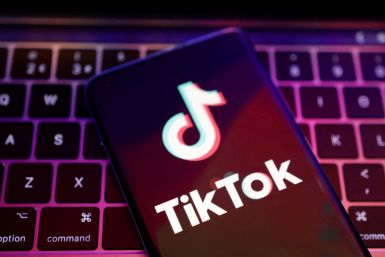 Illustration shows TikTok app logo
