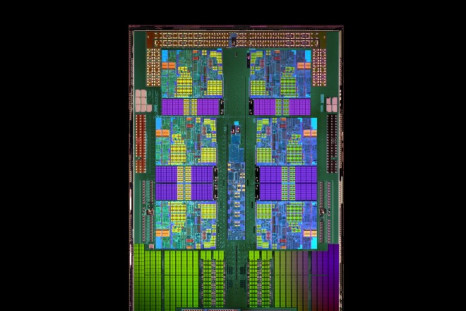 An AMD Opteron processor. AMD is launching a line of chips in the hope of taking market share from Intel in the PC market. 