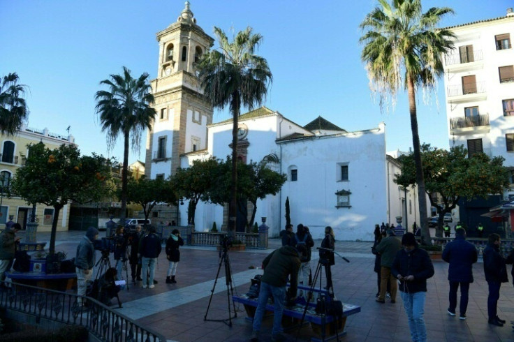 The suspect lived near the two churches he allegedly stormed with a machete killing a verger and seriously injuring a priest