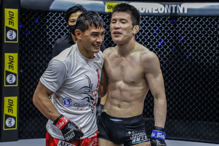 Eduard Folayang and Shinya Aoki