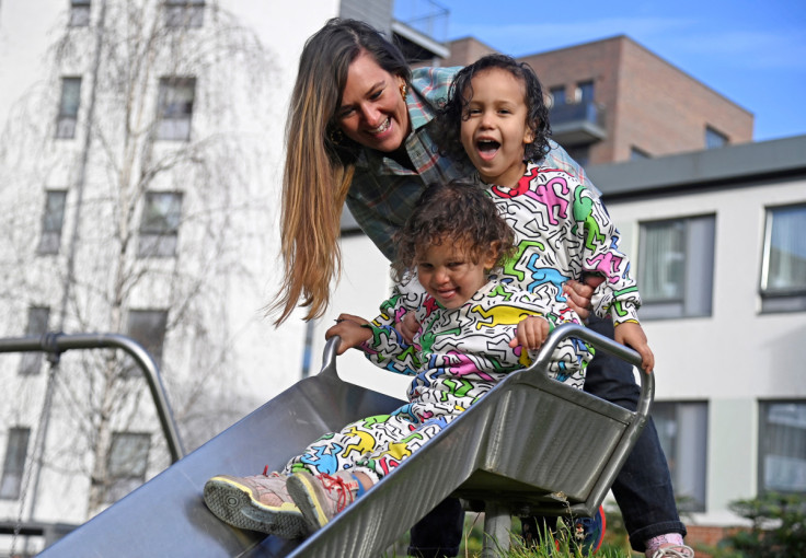 Teacher Lucy Preston interviewed by Reuters ahead of strike action, at home in London