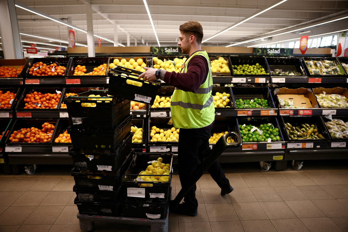 UK Grocery Price Inflation Rises To Record 16.7%: Kantar