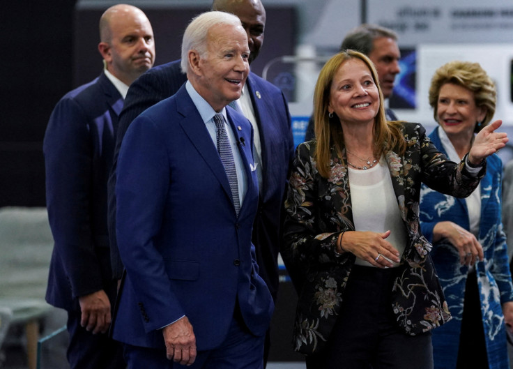 U.S. President Biden visits the Detroit Auto Show in Detroit, Michigan