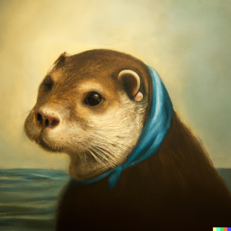 Creations like 'A sea otter in the style of Girl With a Pearl Earing by Vermeer' are more clickbait than art, said Spratt