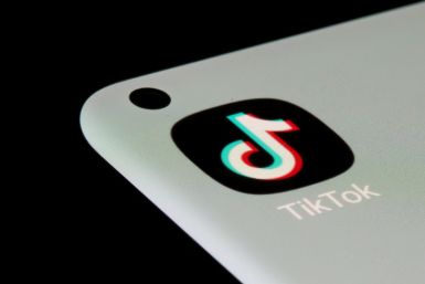 TikTok app is seen on a smartphone in this illustration