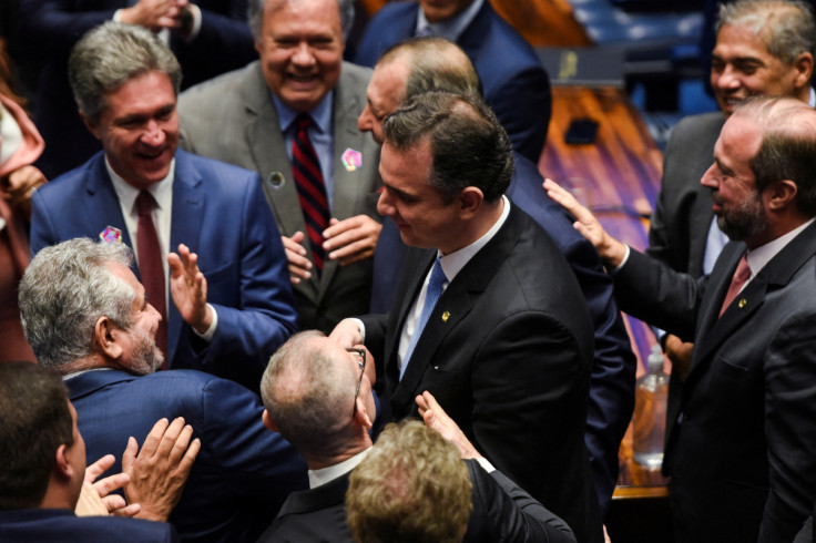 Session to elect the new Brazilian senate president in Brasilia