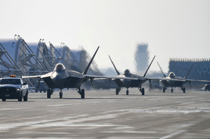 A joint air drill between U.S. and South Korea