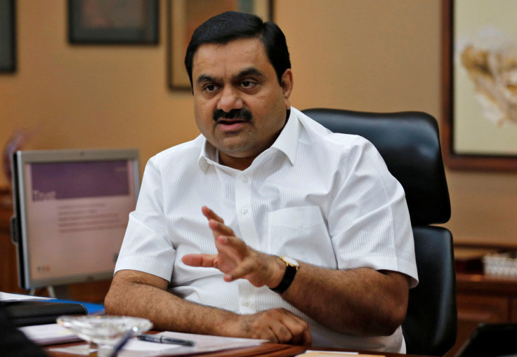 Indian billionaire Adani speaks during an interview with Reuters at his office in Ahmedabad