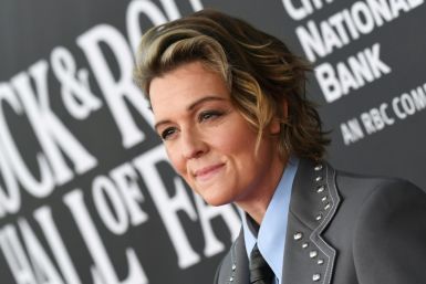 Brandi Carlile, shown here at the 37th Annual Rock and Roll Hall of Fame Ceremony in 2022, is among the frontrunners at this year's Grammys gala
