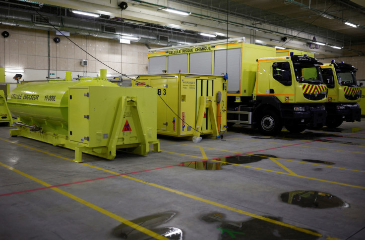 France's only nuclear waste reprocessing plant in La Hague