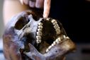 The teeth in particular, with traces of strontium, a naturally occurring chemical element that accumulates in human bones, can point to specific regions through their geology
