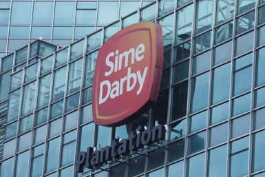 Sime Darby Plantation's logo seen at its headquarters in Petaling Jaya