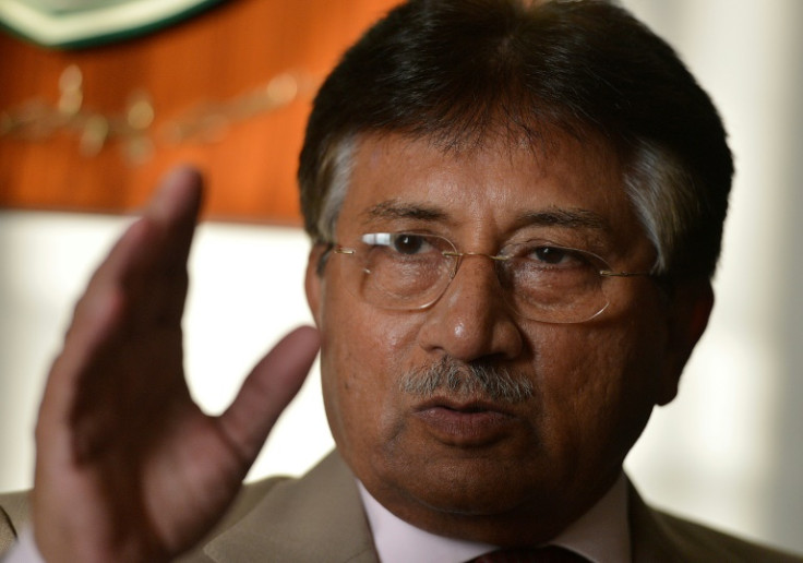 Pakistan's former military ruler Pervez Musharraf (pictured in Dubai on March 22, 2013) seized power in a bloodless 1999 coup