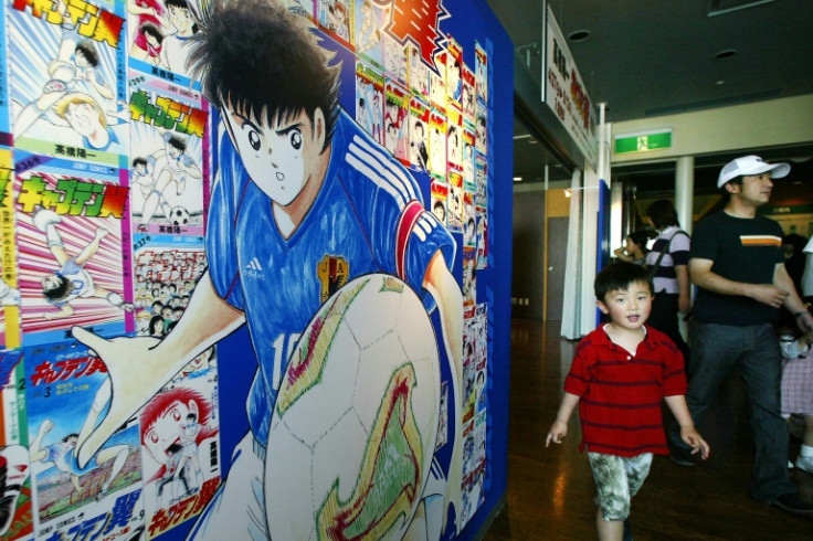 Japanese cartoon hero Captain Tsubasa has inspired countless football stars worldwide
