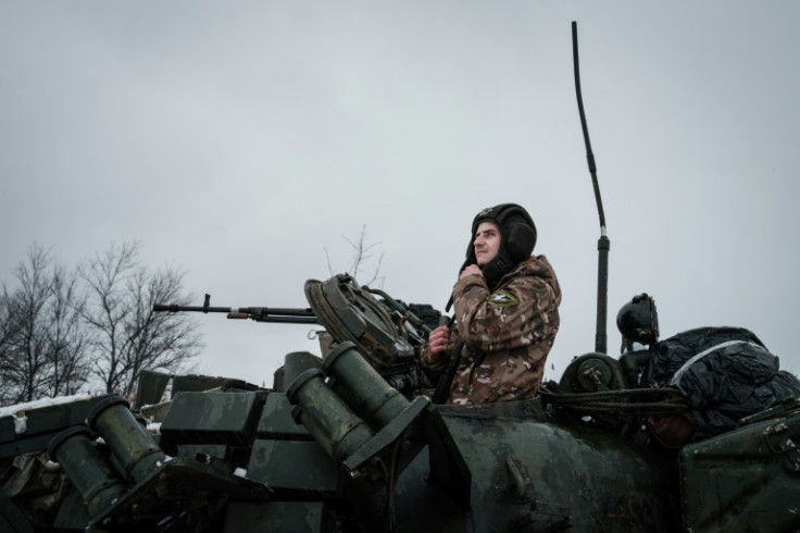 Gunner Igor Khonko, from Ukraine's 1st Tank Brigade, says repleshening stocks of munitions is needed