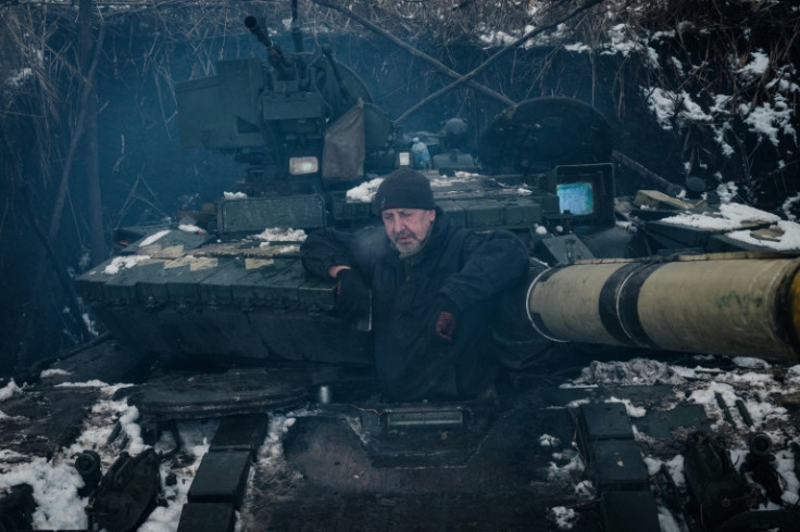 Volunteer Volodymyr, 57, first drove T-64s when he was a conscript in the Soviet army in the mid-1980s
