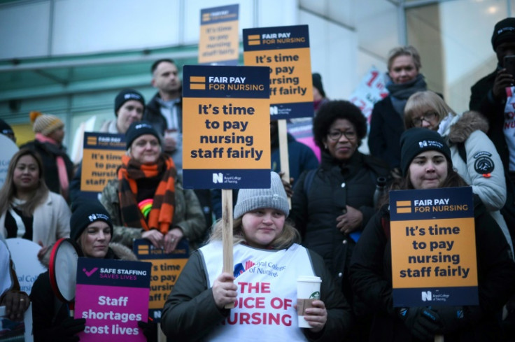 Nurses say their pay has failed to keep up with inflation over the past decade leaving them unable to pay their bills amid spiralling fuel, food and housing costs