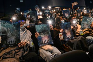 Fans packed a Shanghai cinema for the midnight premiere of 'Black Panther: Wakanda Forever'