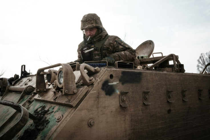 Ukrainian military personnel stationed nearby are expecting a Russian spring offensive