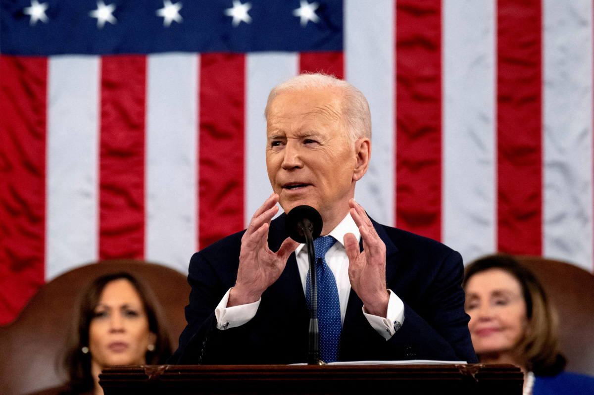 Biden Faces Hostile Lawmakers Skeptical Voters In State Of The Union Speech