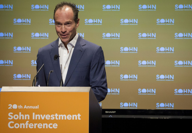 Barry Rosenstein, founder and managing Partner of JANA Partners LLC., speaks during the Sohn Investment Conference in New York